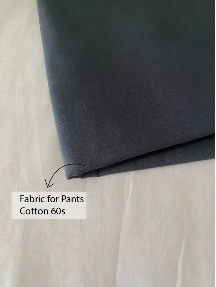 Chandini Midnight- Heavy Chanderi Fabric
